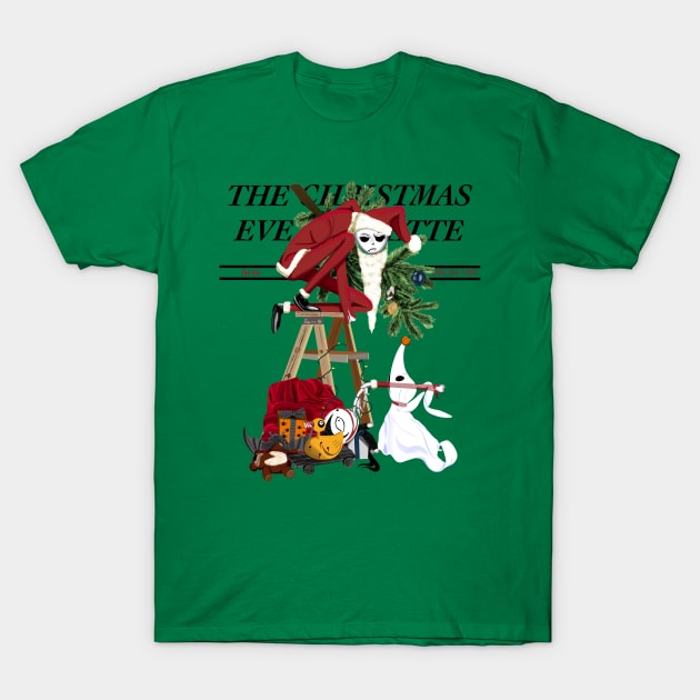 The Christmas Eve Gazette T-Shirt by seamustheskunk